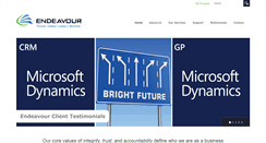 Desktop Screenshot of endeavoursolutions.ca